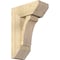 Ekena Millwork Legacy Slat Rough Sawn Bracket w/ Offset Brace, Douglas Fir, 8"W x 18"D x 26"H BKT0806X18X26LEC06RDF - alternate 1